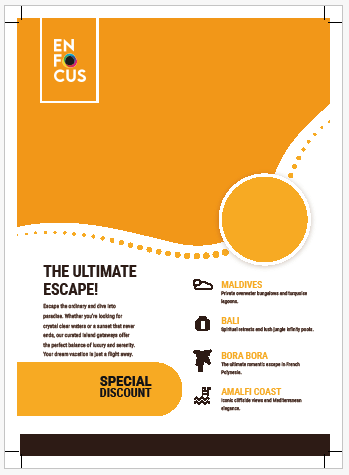 Overprint on